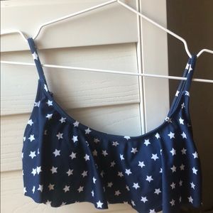 Charlotte Russe Starred Bikini Top